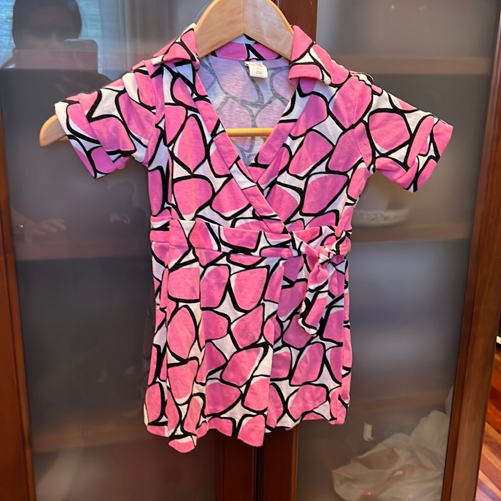 DIane von Furstenberg for babyGap Pink Skort Romper, Size 4